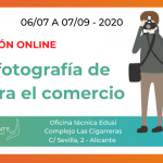 Auxiliar de fotografía de productos para el comercio