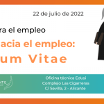Píldora para el empleo: Primer paso hacia el empleo: Currículum Vitae