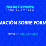 Píldora para el empleo - Online: Información sobre formación