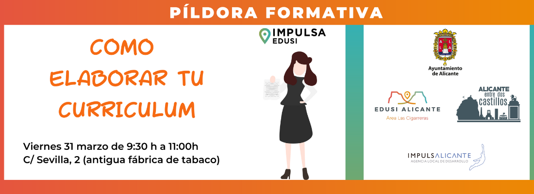 Píldora para el empleo: Como elaborar tu curriculum