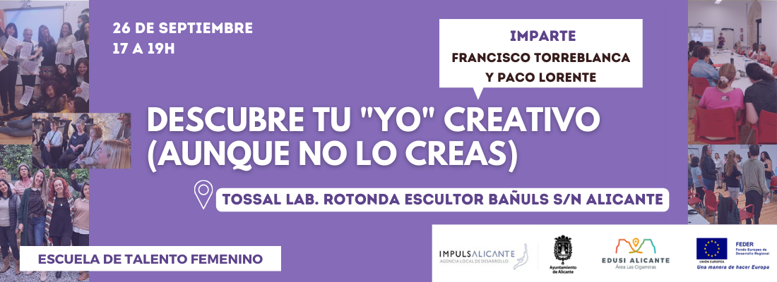 Descubre tu YO creativo (aunque no lo creas)