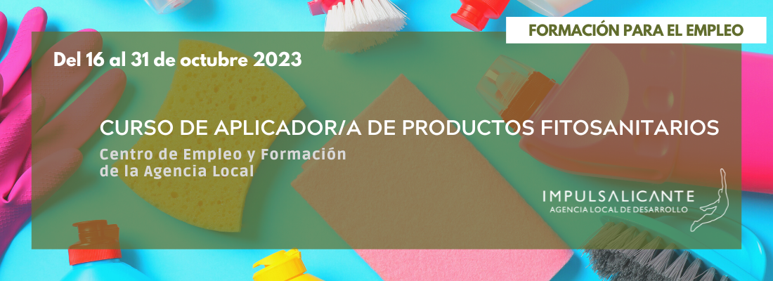 Aplicador/a de productos fitosanitarios