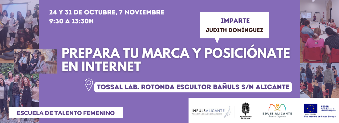 Prepara tu marca y posiciónate en Internet