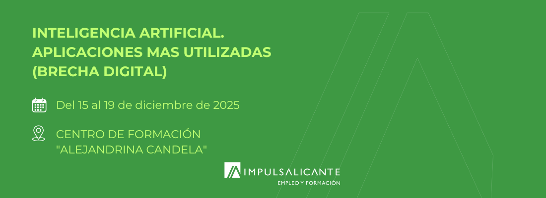 INTELIGENCIA ARTIFICIAL. APLICACIONES MAS UTILIZADAS (BRECHA DIGITAL)